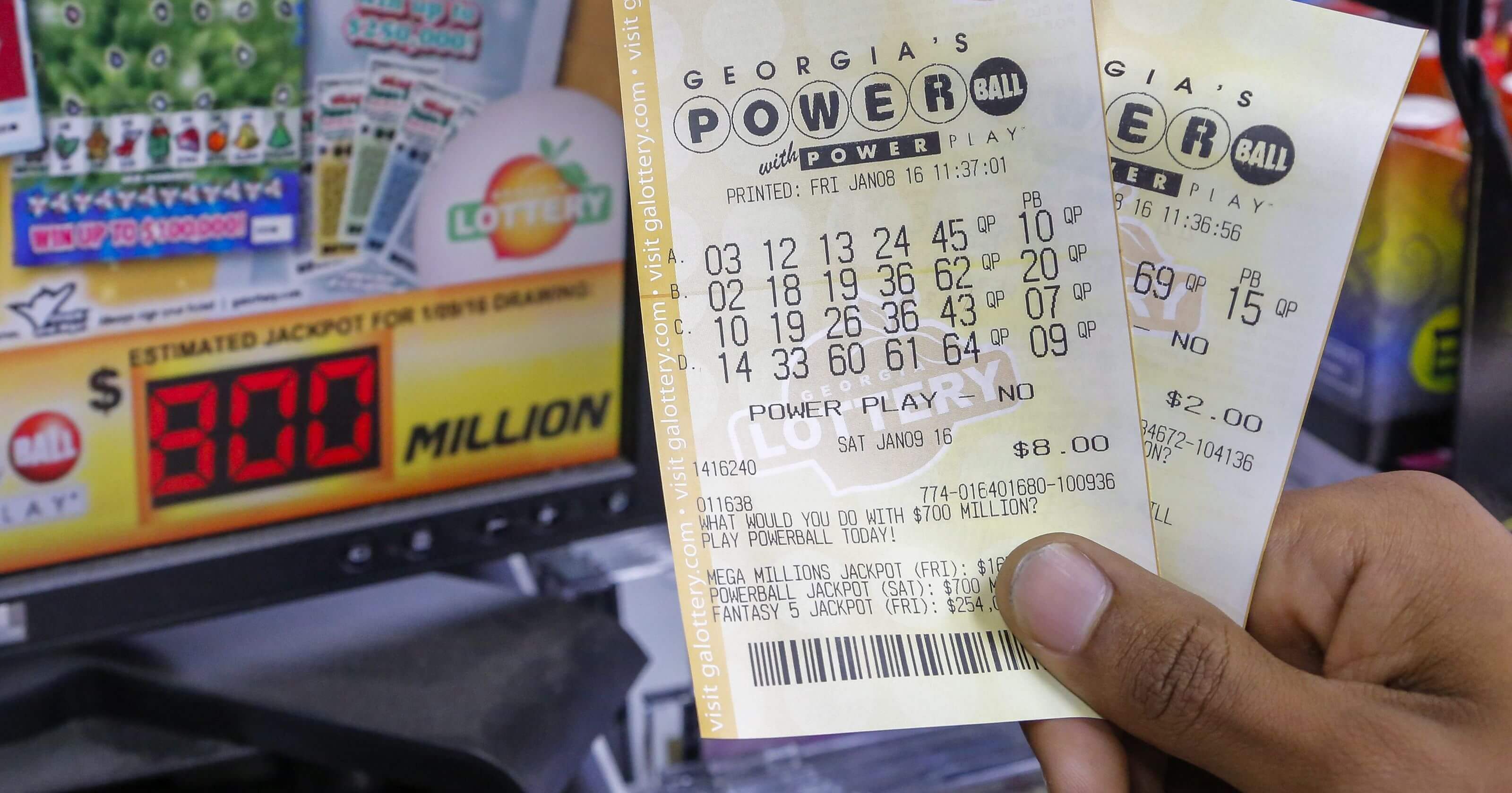 a mais milionaria loteria
