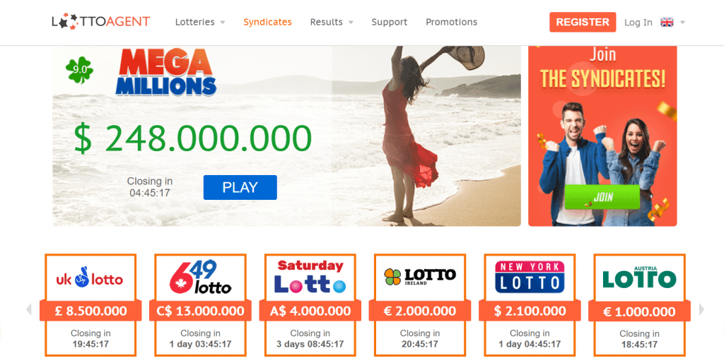 LottoAgent Homepage