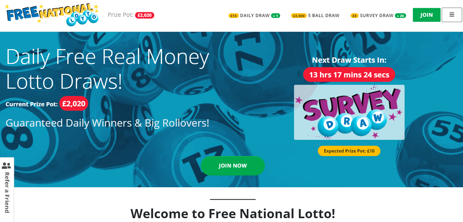 Free National Lotto 