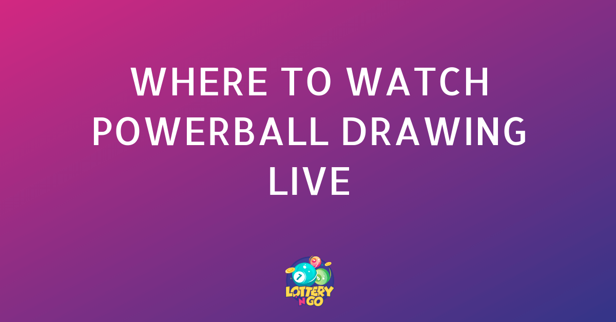Powerball Drawing Live