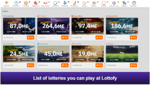 List of Lotteries