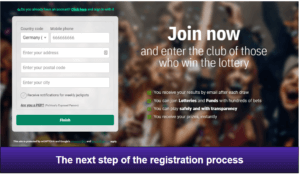 Lottefy Registartion II