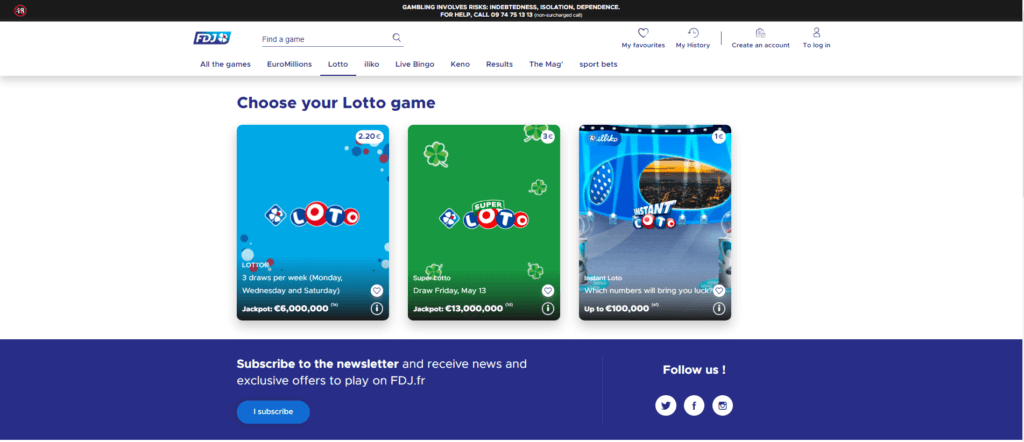 विन फ्रांस लोटो