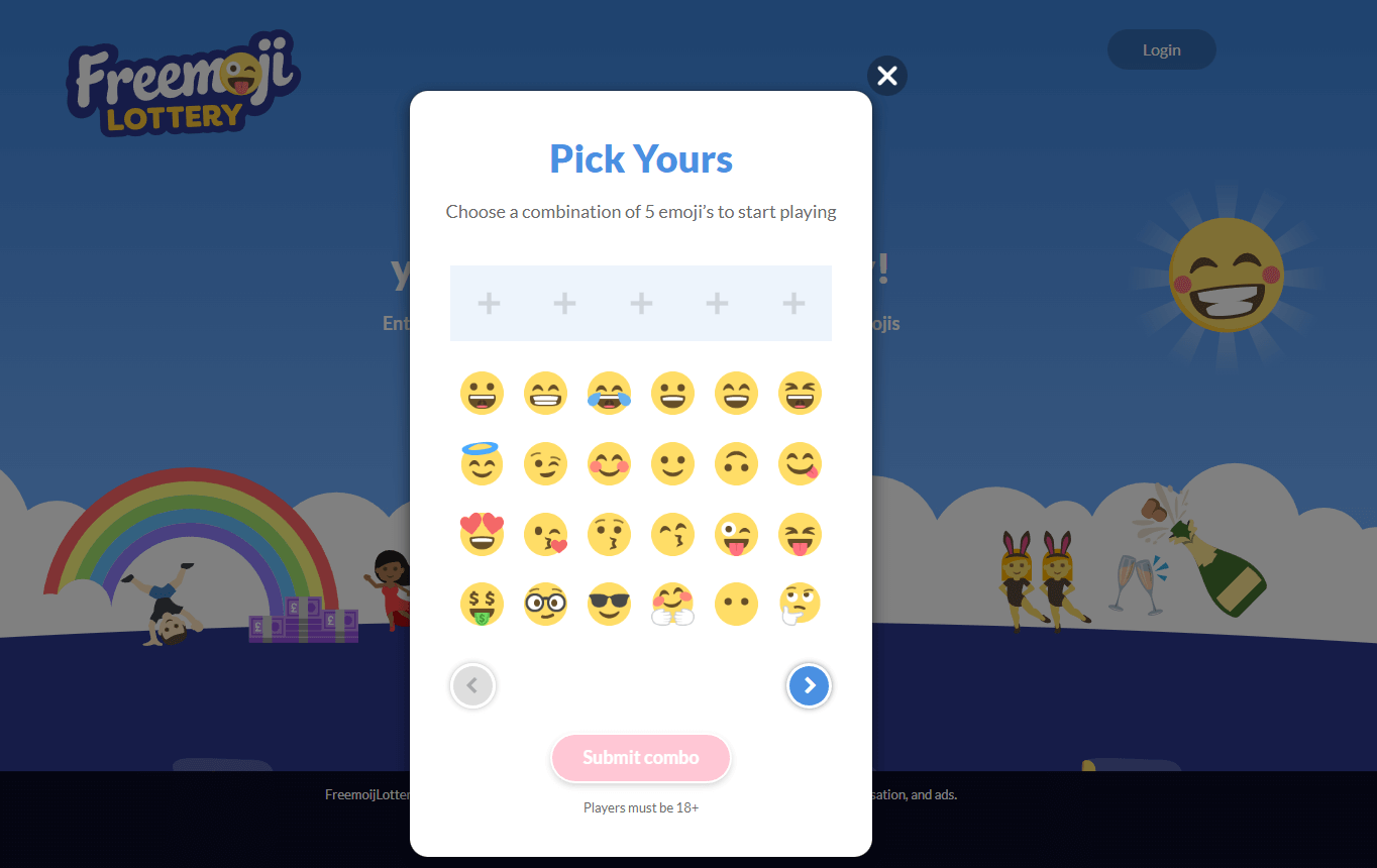 Freemoji Lottery