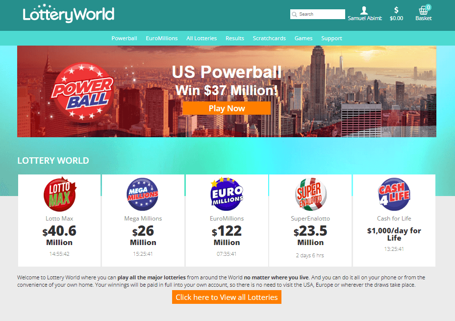 Does Lottery World Feature a User-Friendly Interface?