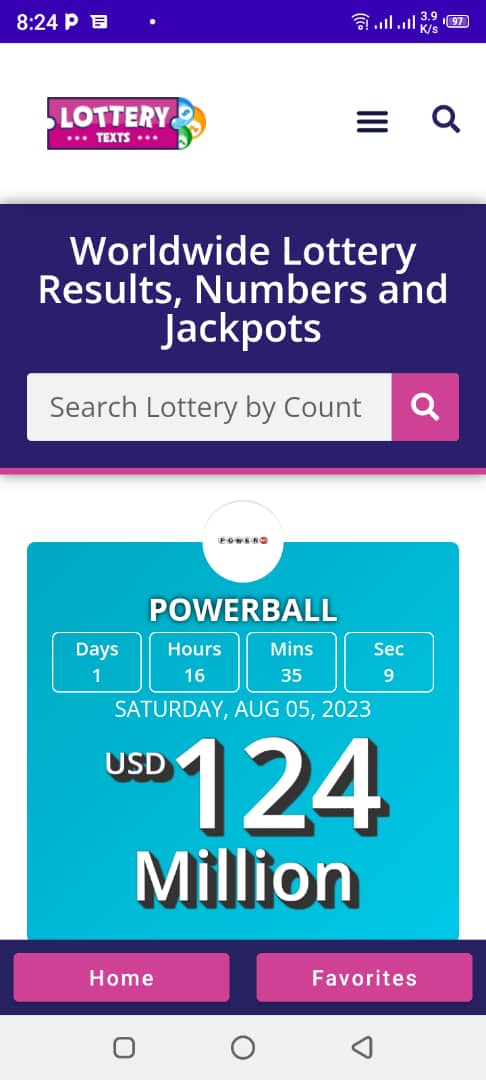 LotteryTexts App
