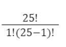 determine the total number of combinations