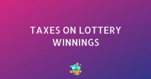 Taxes on lottery winnings