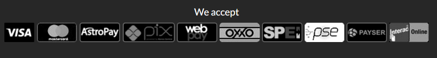 Payment Methods at WinTrillions