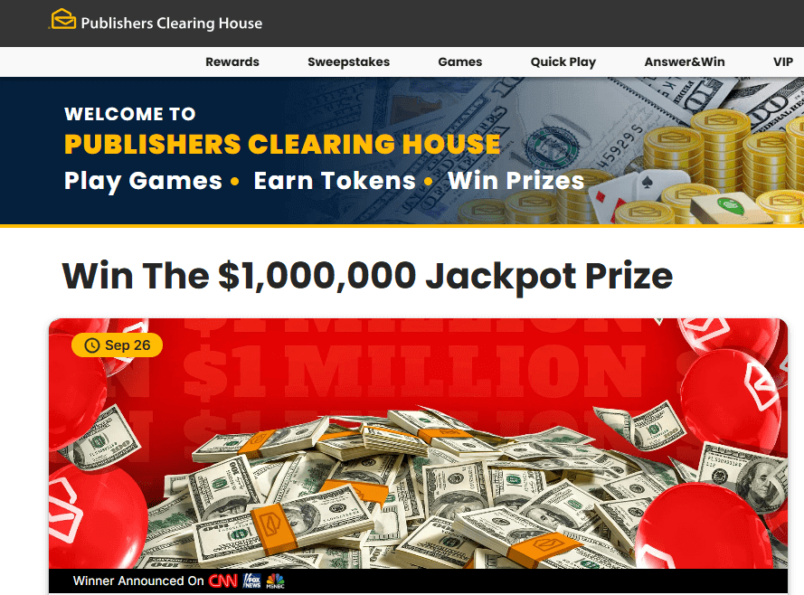 PCH Lotto Free US Lottery